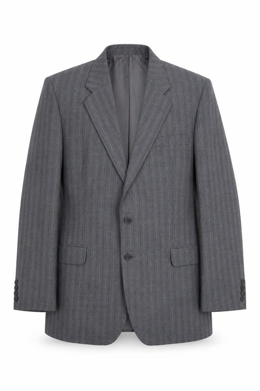 St Michael Men's Grey Single-Breasted Blazer 42R