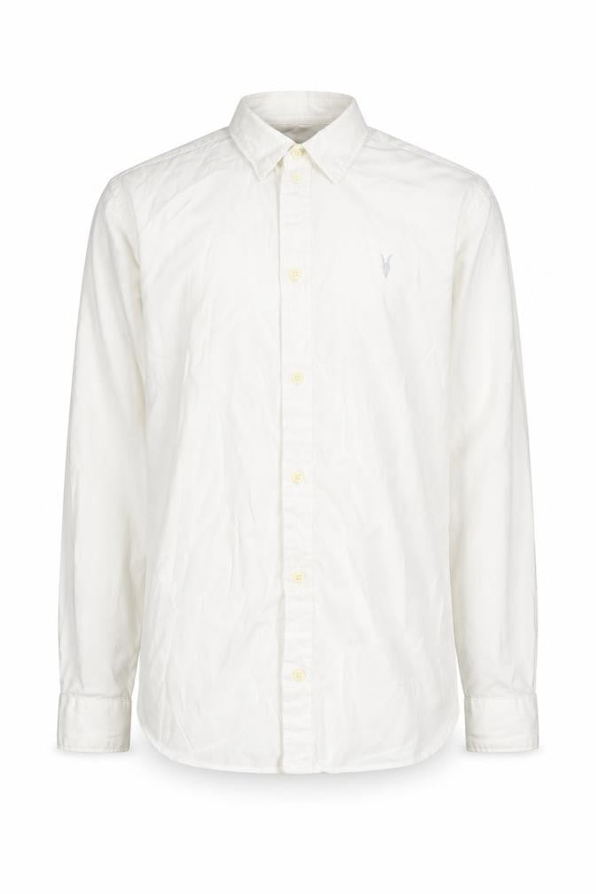 AllSaints Men's White XS Button-Up Casual Shirt
