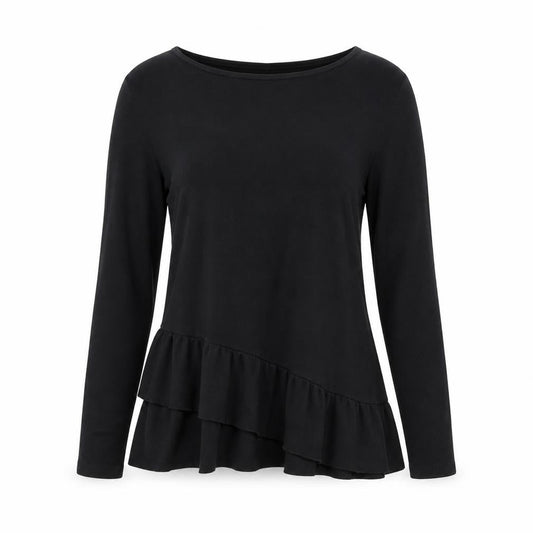 Wallis Women's Black Viscose Jumper S Petites