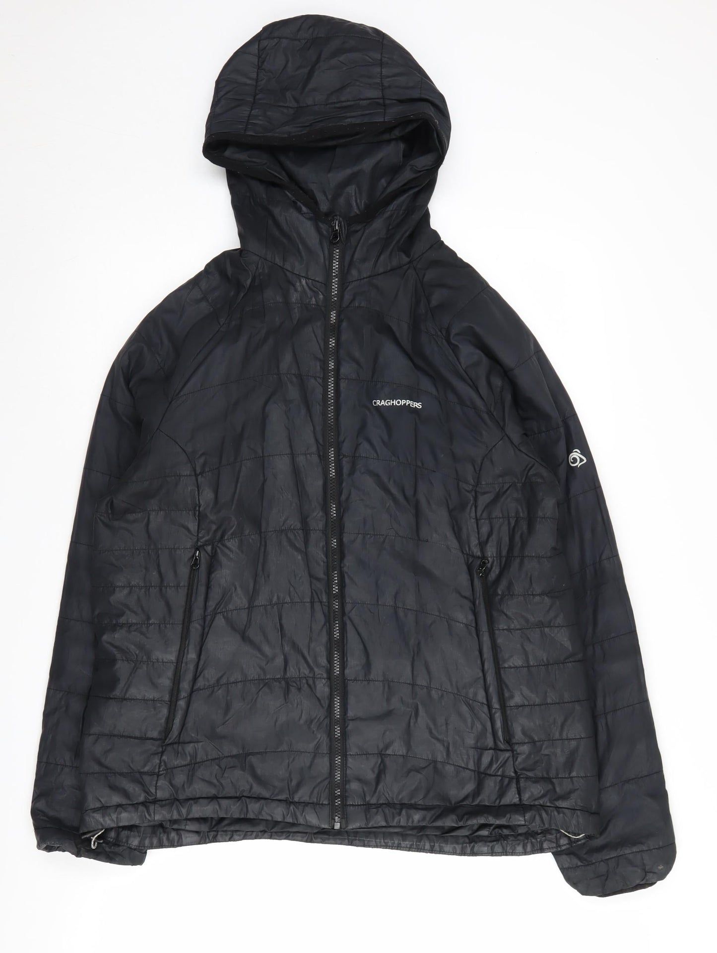 Craghoppers Women's Black Puffer Jacket UK 14