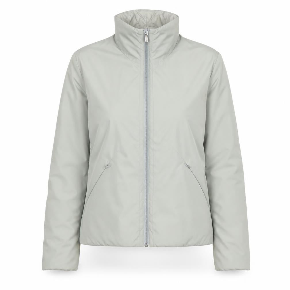 Sonneti Women's Grey Cropped Casual Jacket - Size 12