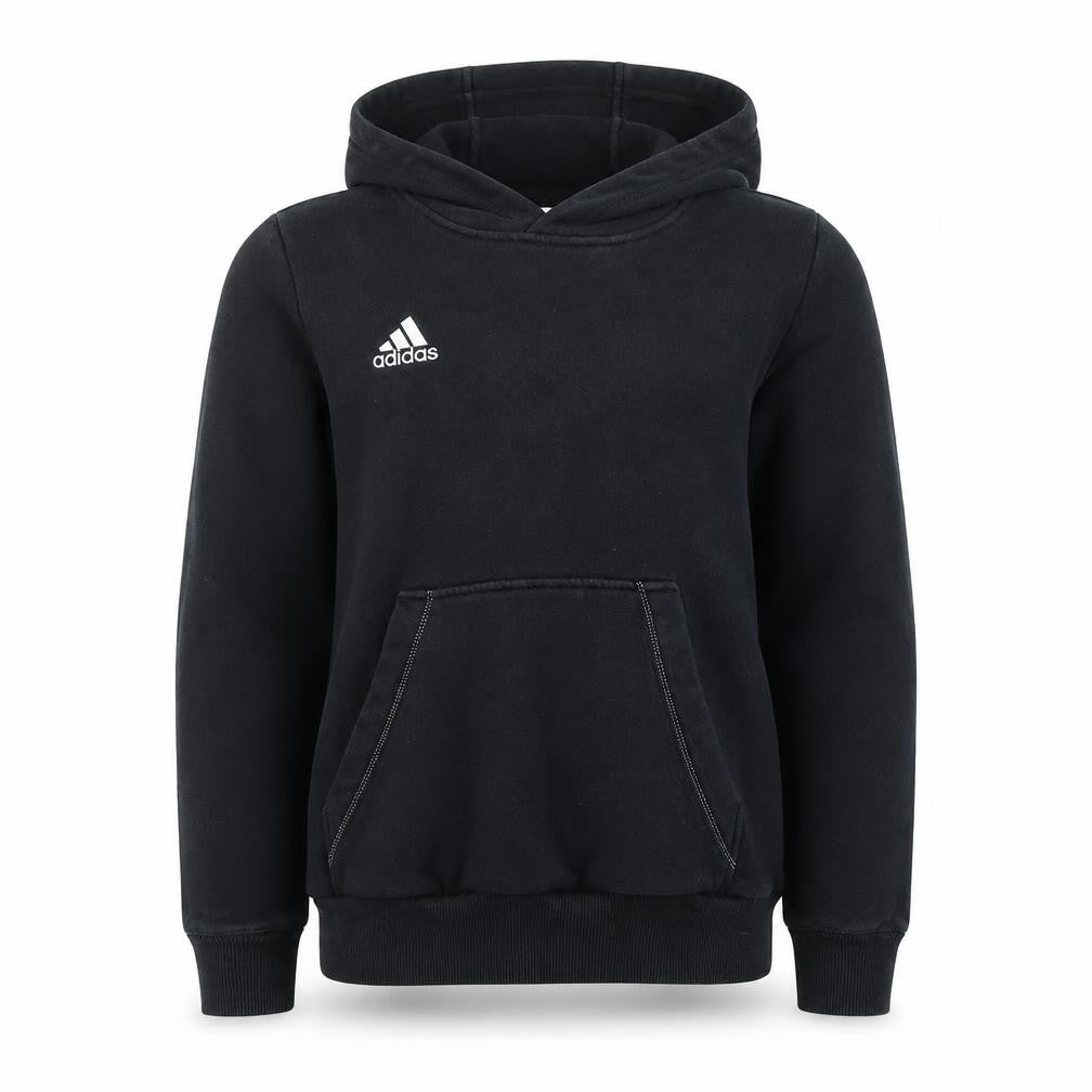 Adidas Boys Black Pullover Hoodie 11-12 Years