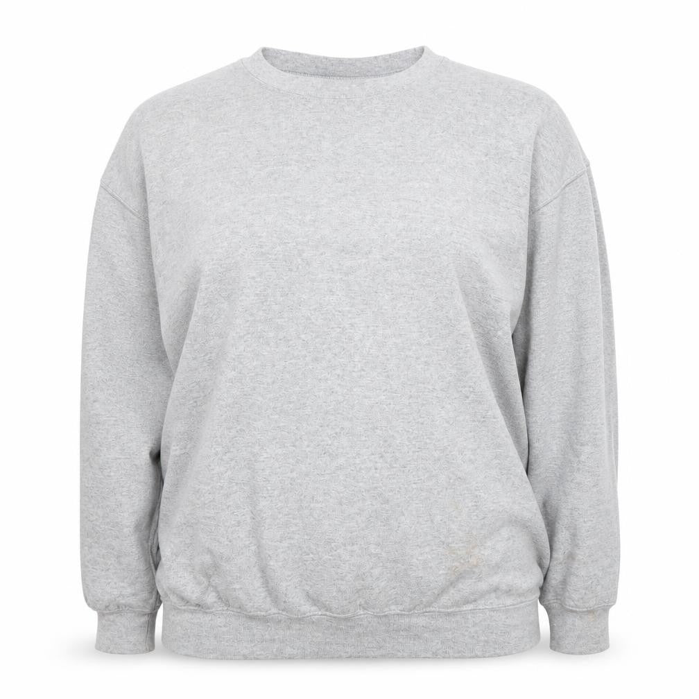 Prettylittlething Grey Unisex Sweatshirt Size 18
