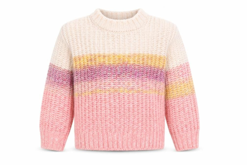 Marks & Spencer Girls Multicoloured Pullover Jumper - Size 6