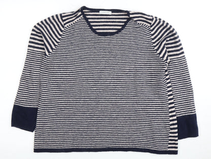 Windsmoor Women's Multicoloured Striped Pullover Jumper XL