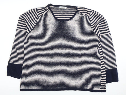 Windsmoor Women's Multicoloured Striped Pullover Jumper XL
