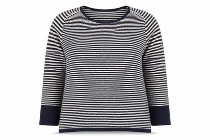 Windsmoor Women's Multicoloured Striped Pullover Jumper XL