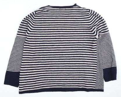 Windsmoor Women's Multicoloured Striped Pullover Jumper XL