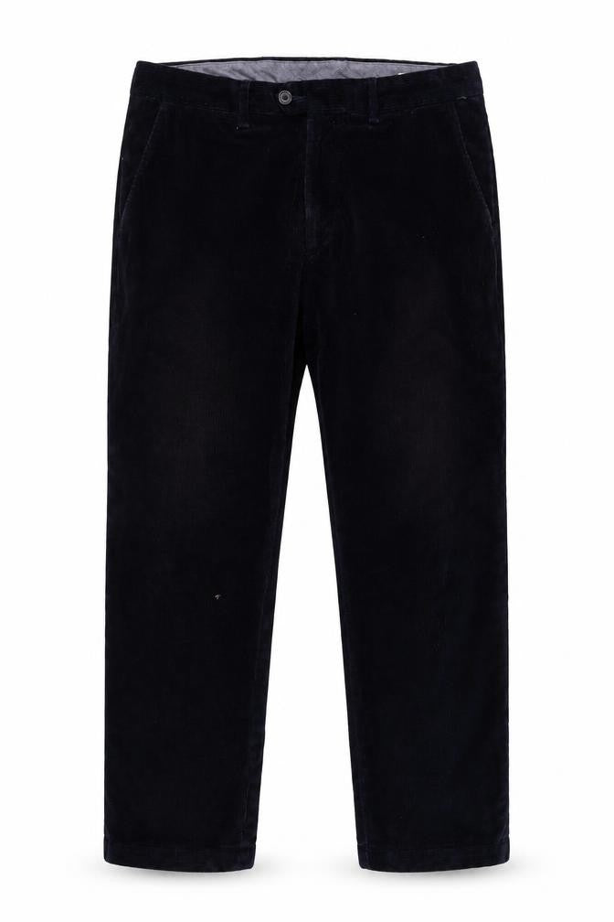 Marks & Spencer Men's Blue Corduroy Trousers 36R