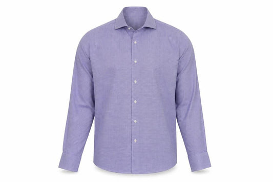 Gianni Feraud Men's Blue Slim Fit Check Shirt 16