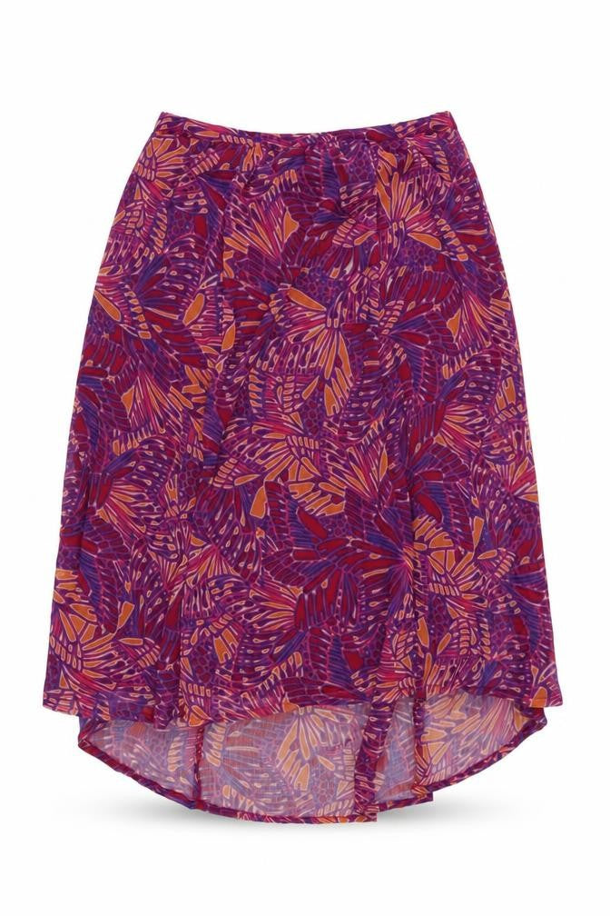 Debenhams Women's Multicoloured A-Line Midi Skirt, Size 10