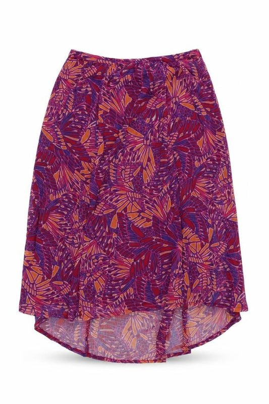 Debenhams Women's Multicoloured A-Line Midi Skirt, Size 10