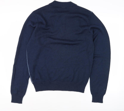 Original Penguin Men's Blue Pullover Jumper L Classic Knit