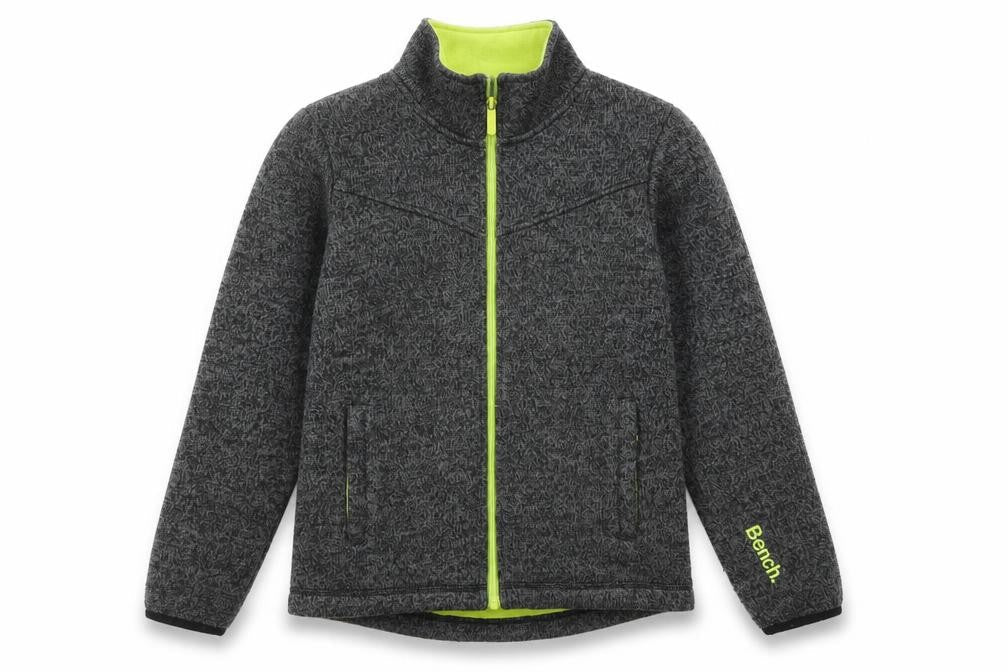 Bench Boys Grey Full Zip Casual Winter Jacket 11-12 Years