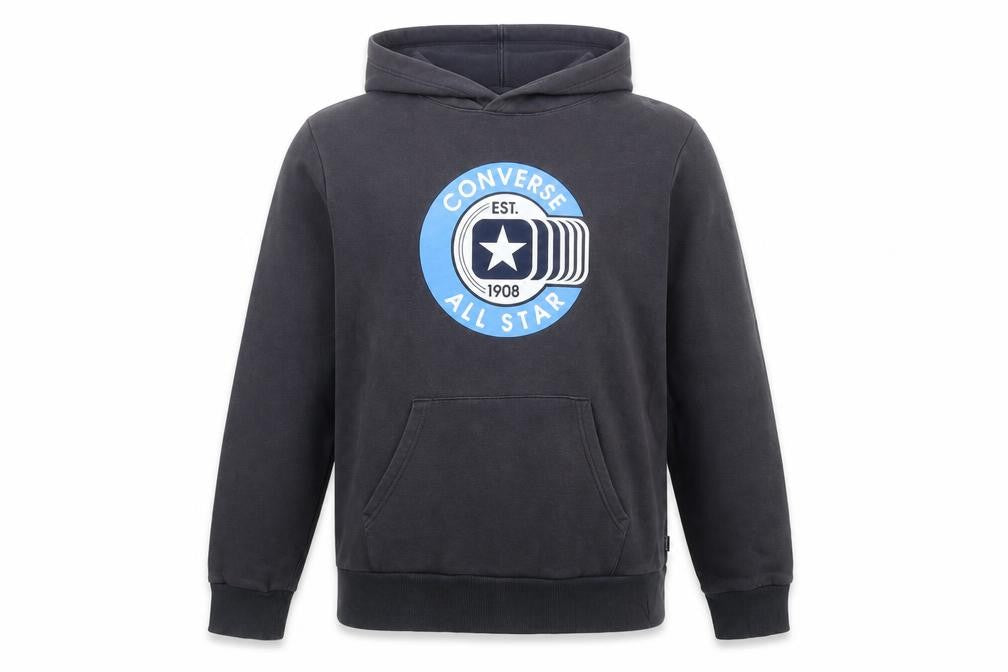 Converse Teens Black Logo Hoodie XL Pullover