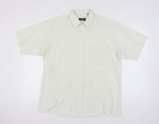 Tootal Men's Multicoloured Check Shirt - Large