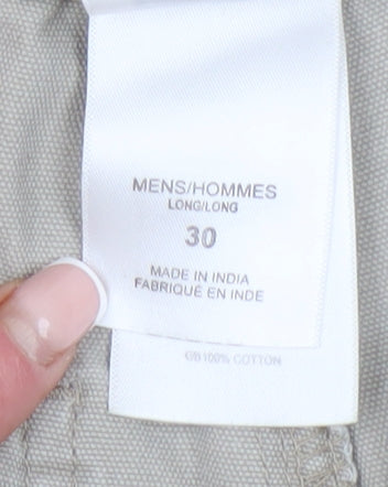 The North Face Men's Beige Cargo Trousers - Size 30