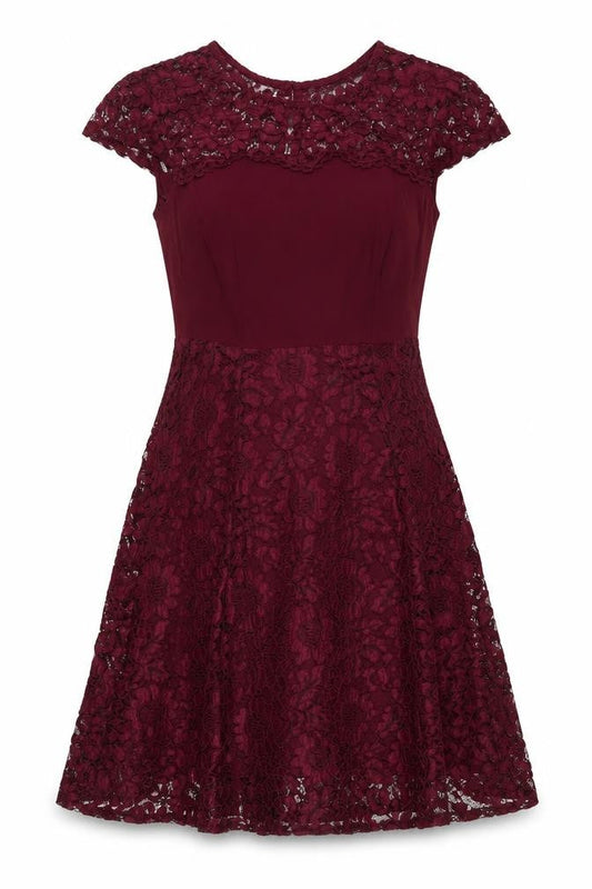 Dorothy Perkins Women Red A-Line Party Dress Size 10