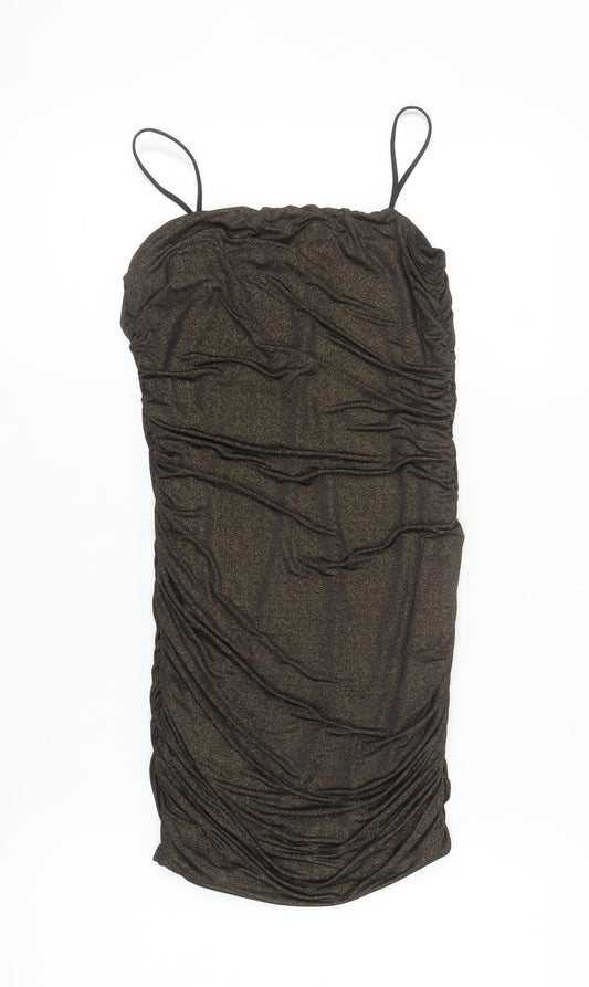 Select Women's Black Slip Dress - Size 10