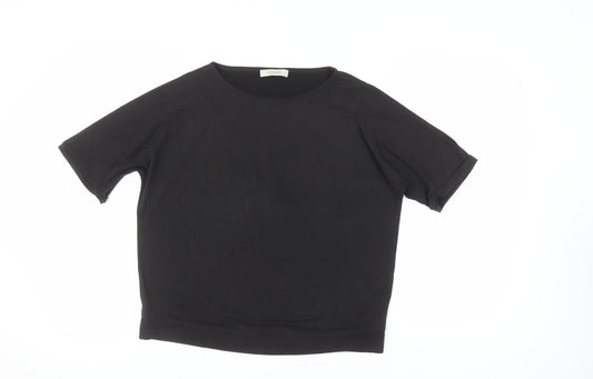 Oasis Women’s Black T-Shirt, Size S, Classic Casual