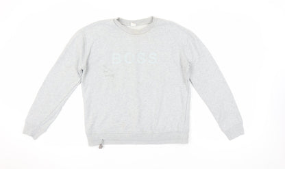 Hugo Womens Boss Grey Crew Neck Sweatshirt M