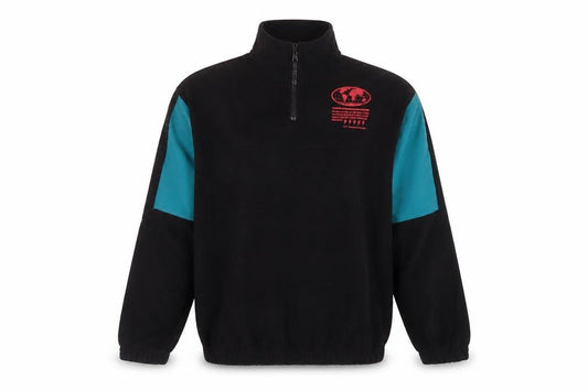 Front view of ASOS Men's XS Black Fleece Sweatshirt