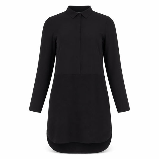 Laura Ashley Women's Black Shirt Dress Size 8