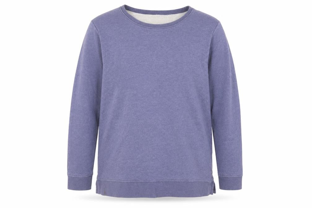 Lands' End Unisex Blue Crew Neck Sweatshirt XL