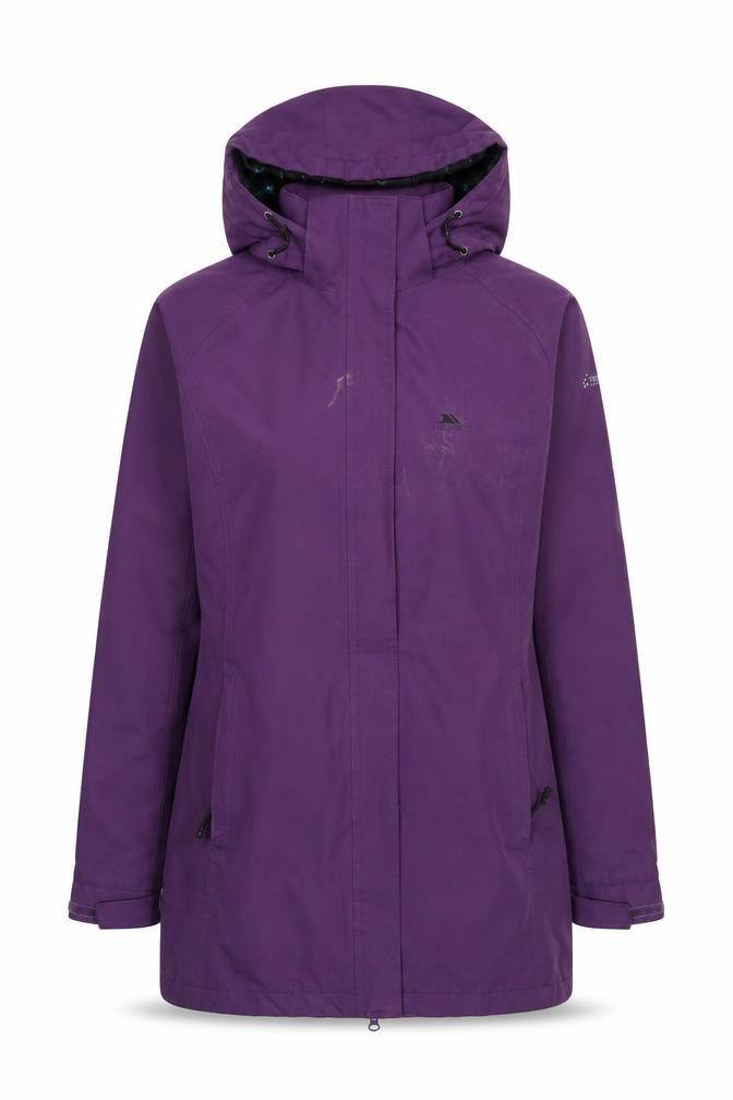 Trespass Women's XS Purple Waterproof Jacket