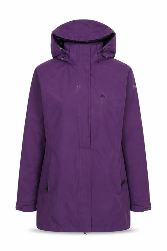 Trespass Women's XS Purple Waterproof Jacket