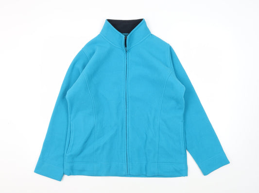 EWM Women's Blue Fleece Jacket Size 14-16