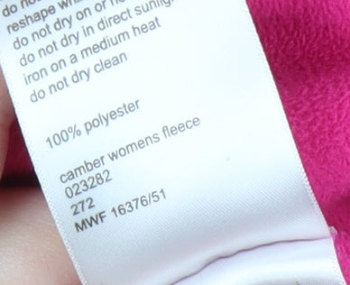 Mountain Warehouse Women's Pink Fleece Sweatshirt UK 10