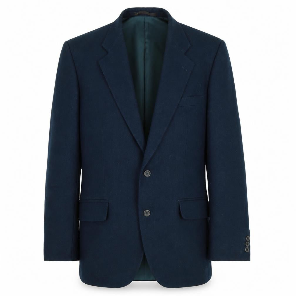 BHS Men's Blue 40 Long Wool Blazer
