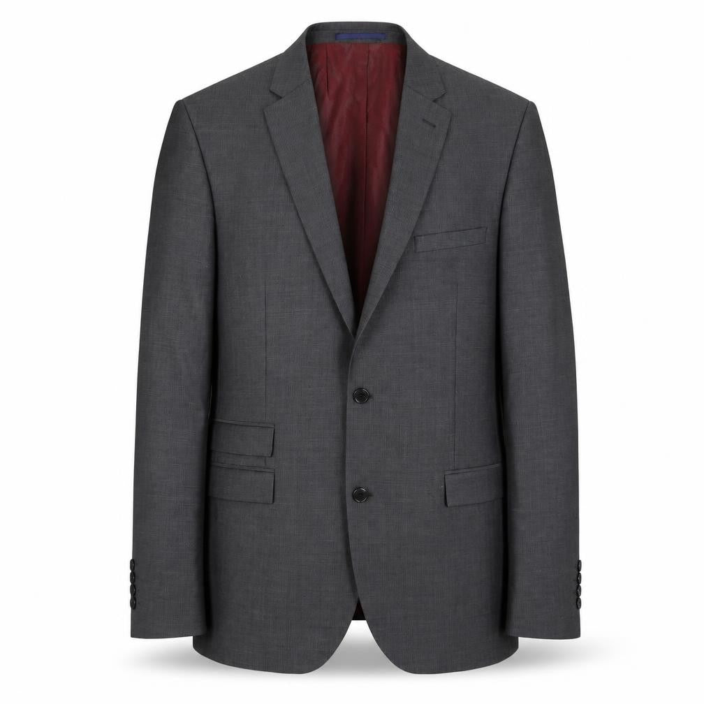 Next Men's Grey Blazer 44R Regular Fit