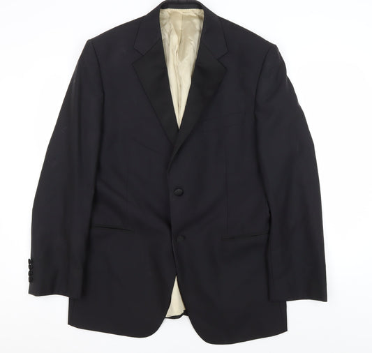 Marks and Spencer Men's Black Blazer 42 Regular Fit