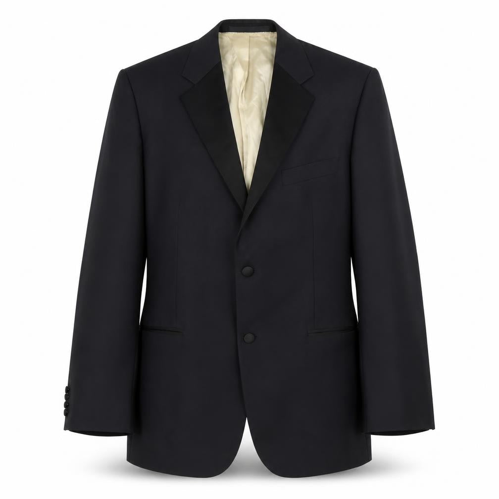 Marks & Spencer Men's Black Blazer 42 Regular Fit