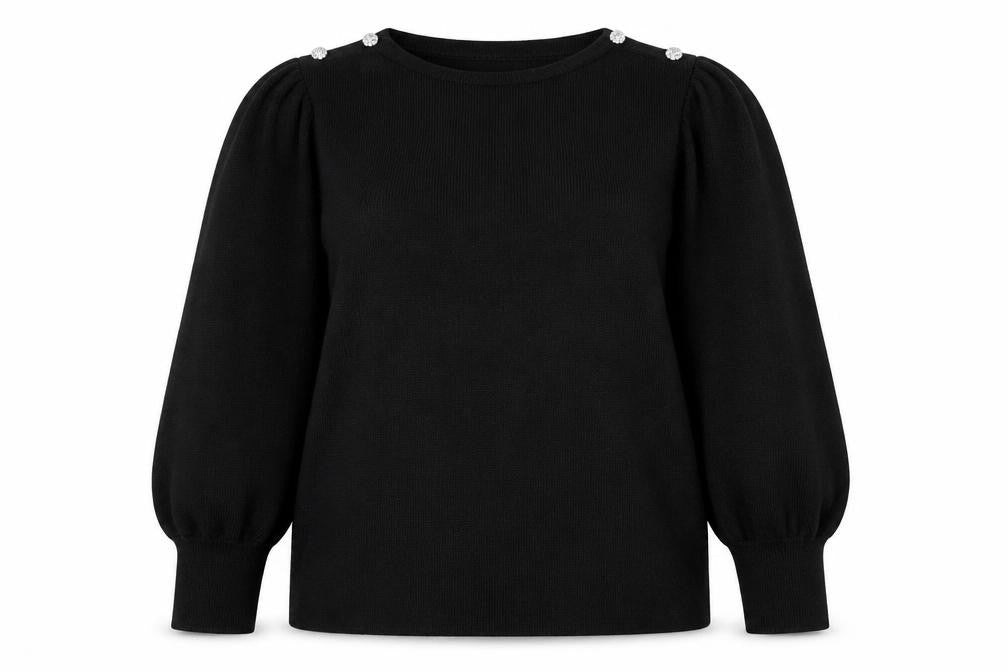 Monsoon Women's Black L Pullover Jumper Crew Neck
