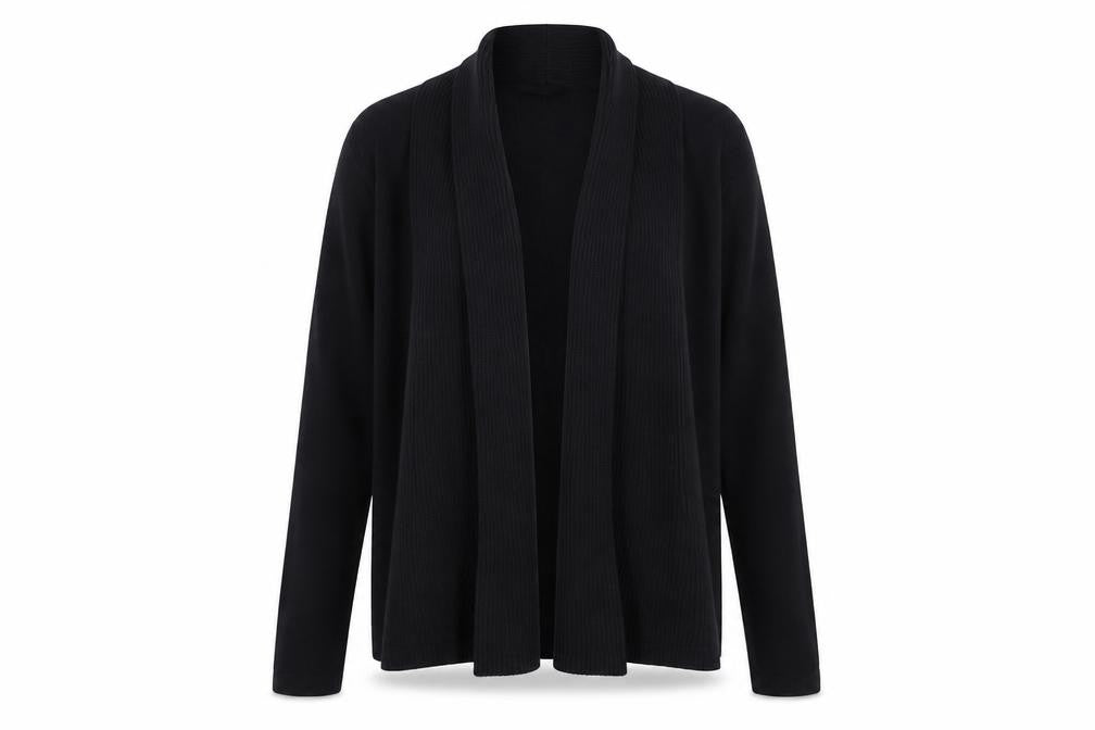 Lands' End Women's Black Cardigan S