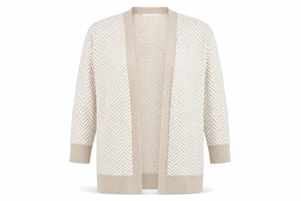 Amara Reya Women's Beige Cardigan - Size M