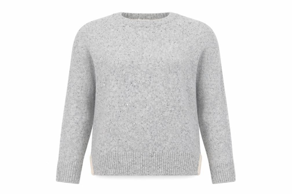 White Stuff Women's Grey Wool Pullover Jumper UK 6