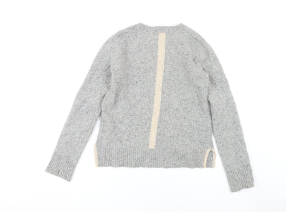 White Stuff Women's Grey Wool Pullover Jumper UK 6