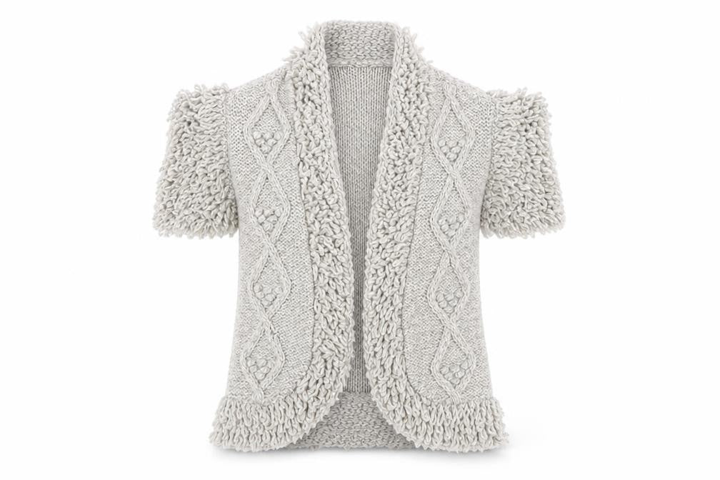Marks & Spencer Women's Beige Cardigan M Short Sleeve Knit