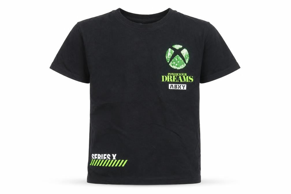 Marks & Spencer Boys Black Xbox T-Shirt, 8-9 Years, Graphic Print