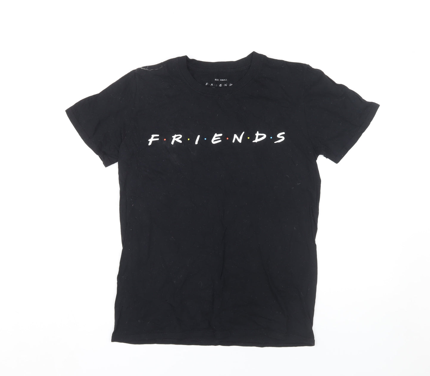 FRIENDS Black Unisex T-Shirt Small