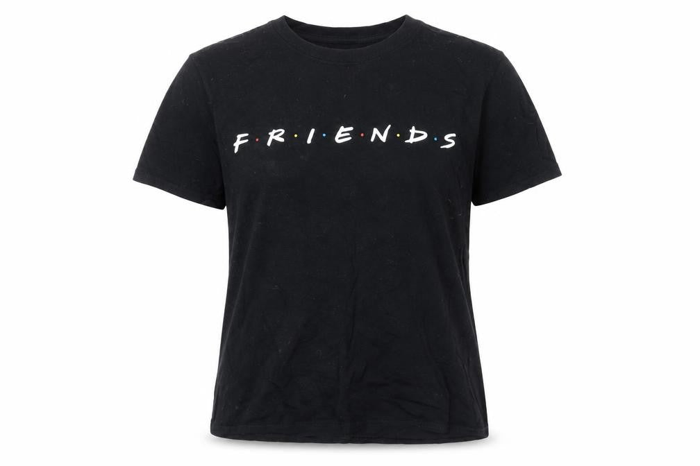 FRIENDS Black Unisex T-Shirt Small