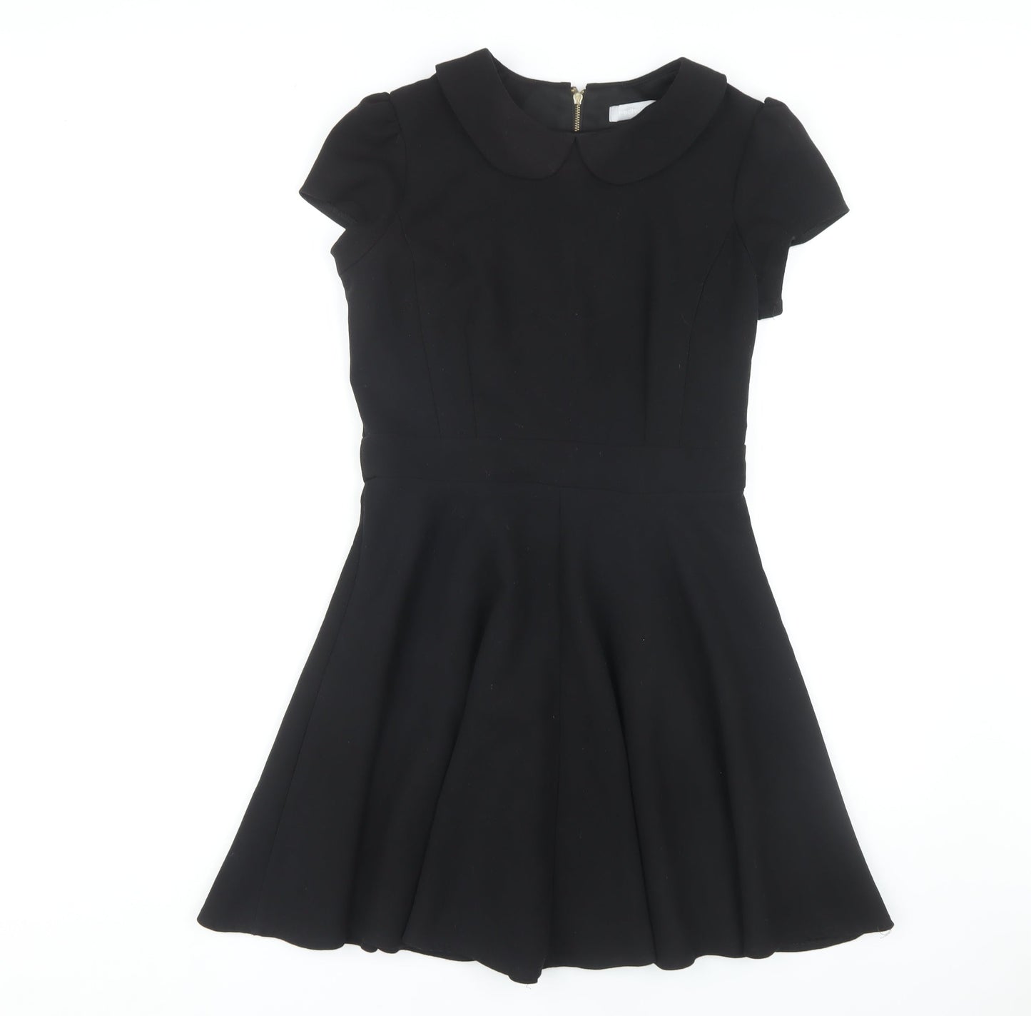 Red Herring Women's Black Fit & Flare Dress, Size 10