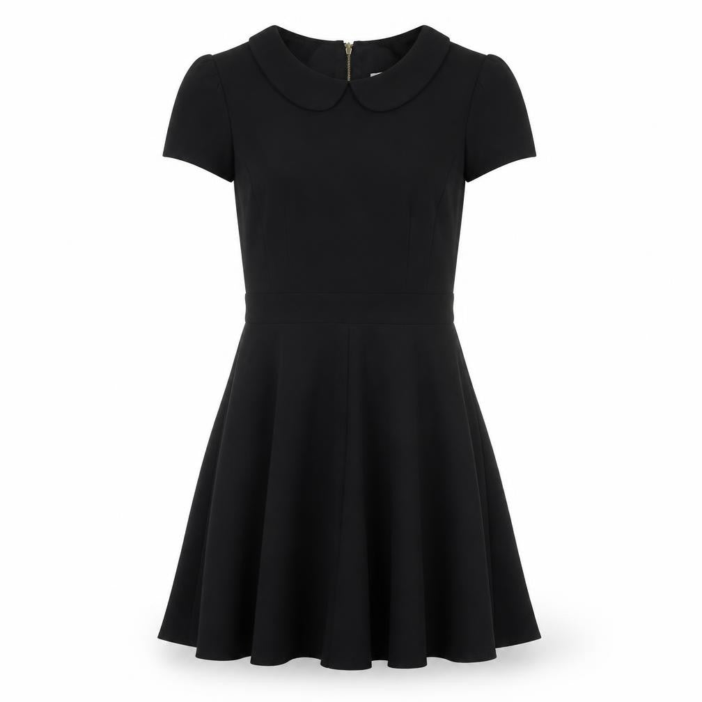 Red Herring Women's Black Fit & Flare Dress, Size 10