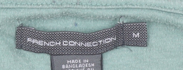 French Connection Men's Green Medium Crew Neck T-Shirt