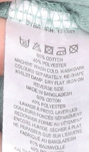French Connection Men's Green Medium Crew Neck T-Shirt