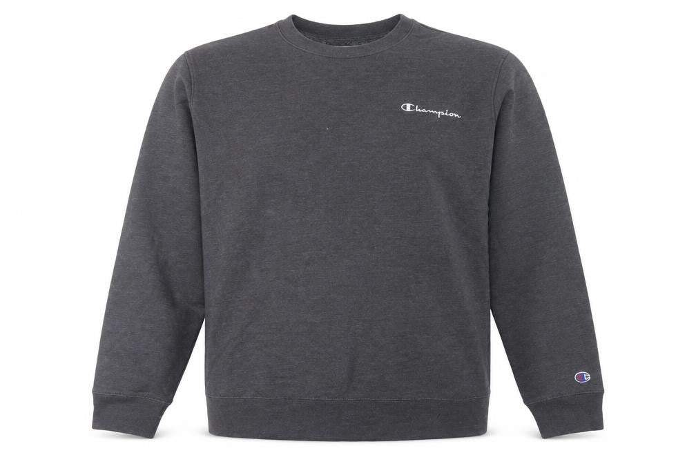 Champion Men's Black Pullover Sweatshirt - Size L